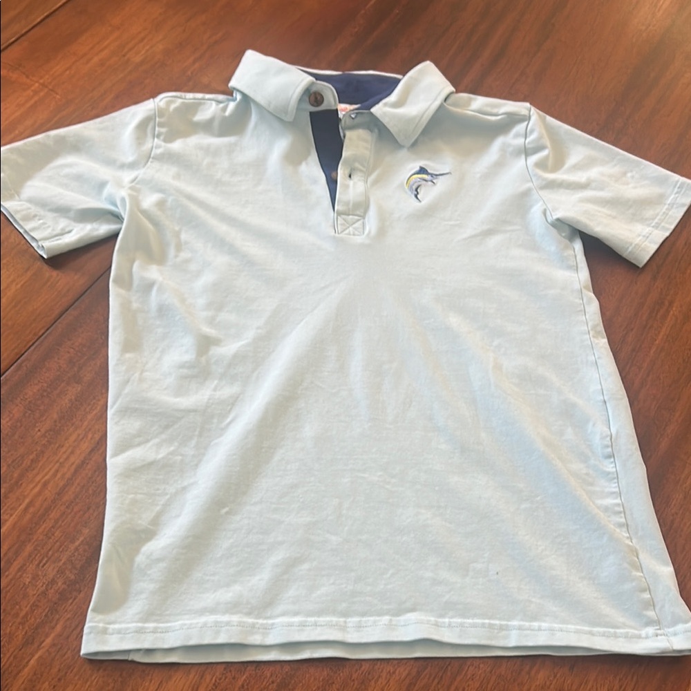 Light Blue Kids Polo Shirt